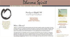 Desktop Screenshot of dharmaspirit.com